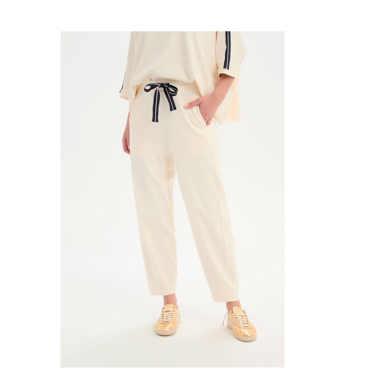 Tirelli Barrel Leg Lounge Pant