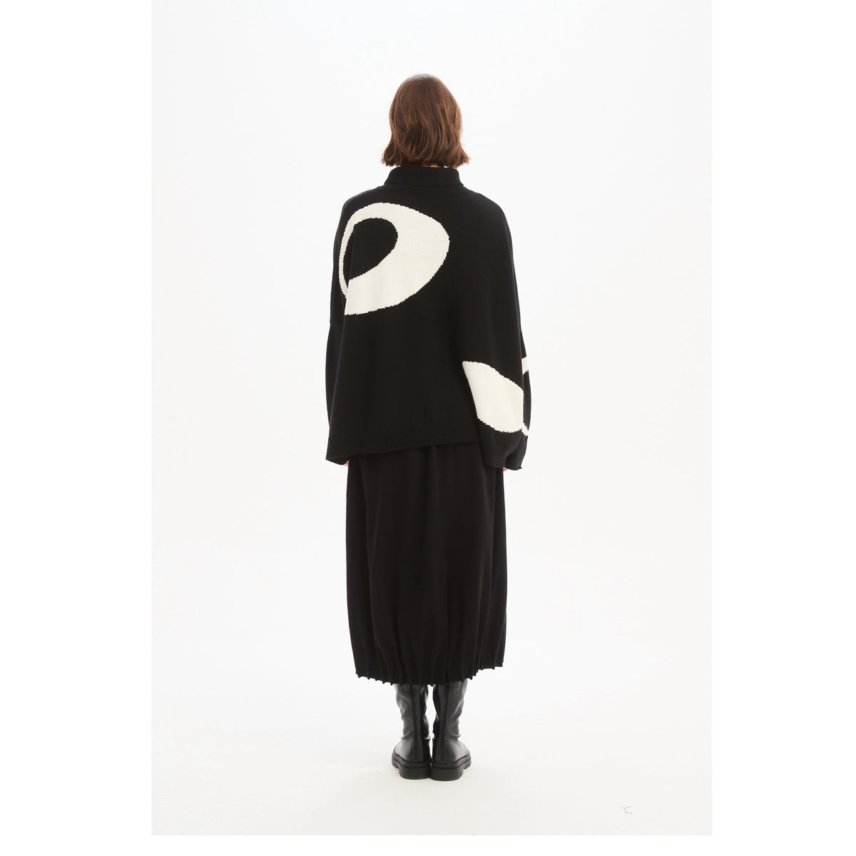 Tirelli Retro Circle Print Knit