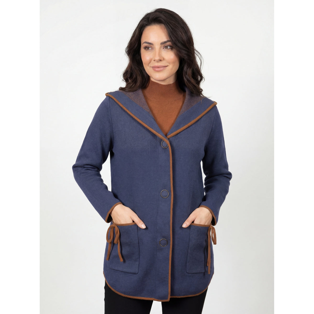 Coco Y Club Hooded Cardigan