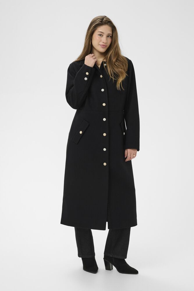 Cream Tolsa Long Coat