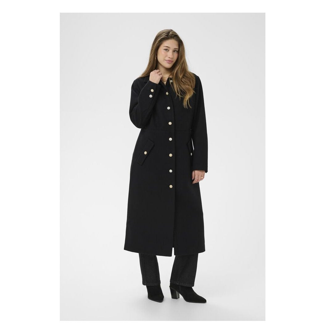 Cream Tolsa Long Coat