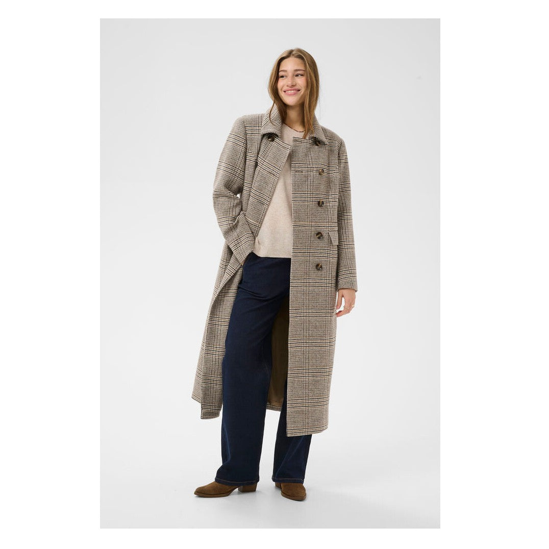 Cream Georg Long Coat