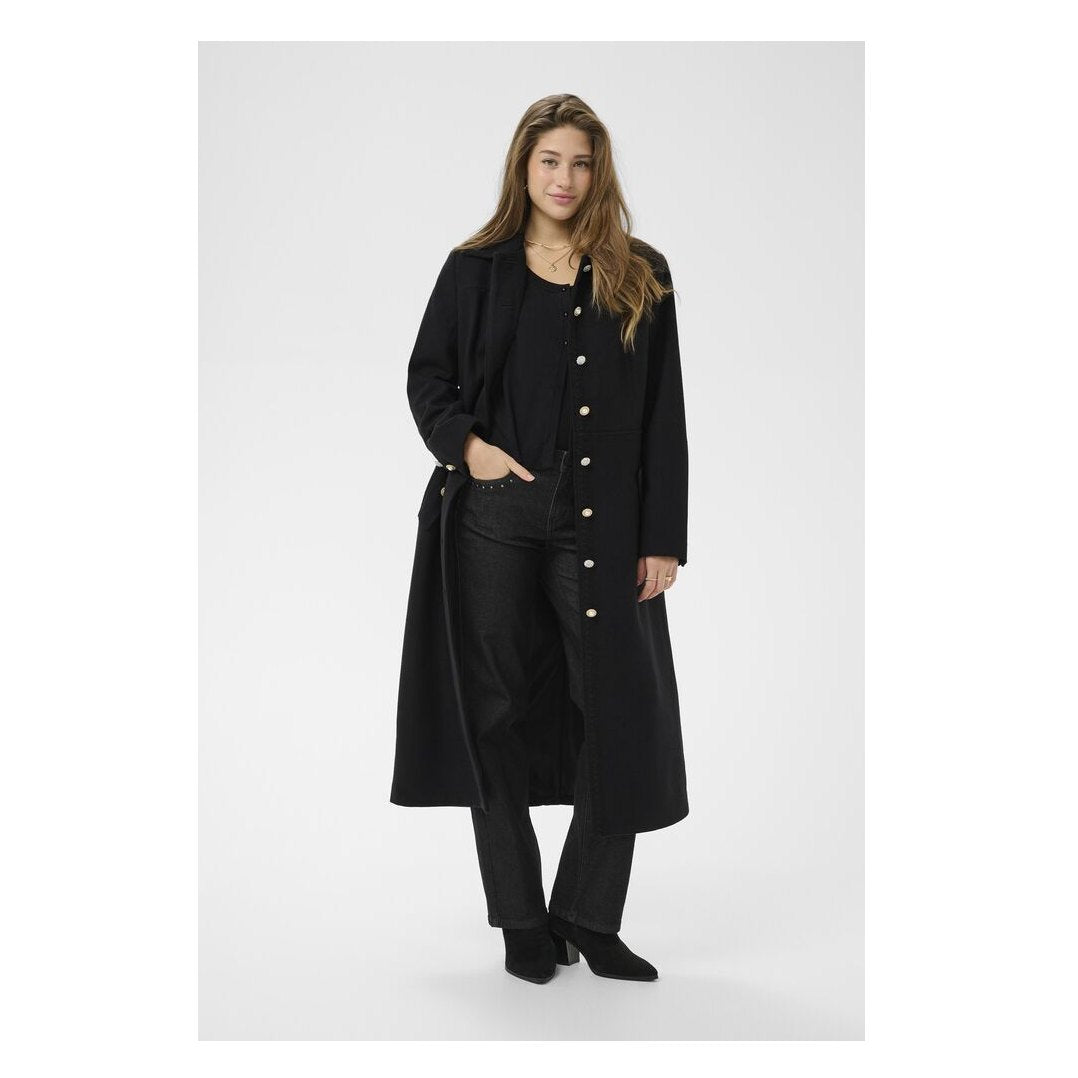 Cream Tolsa Long Coat