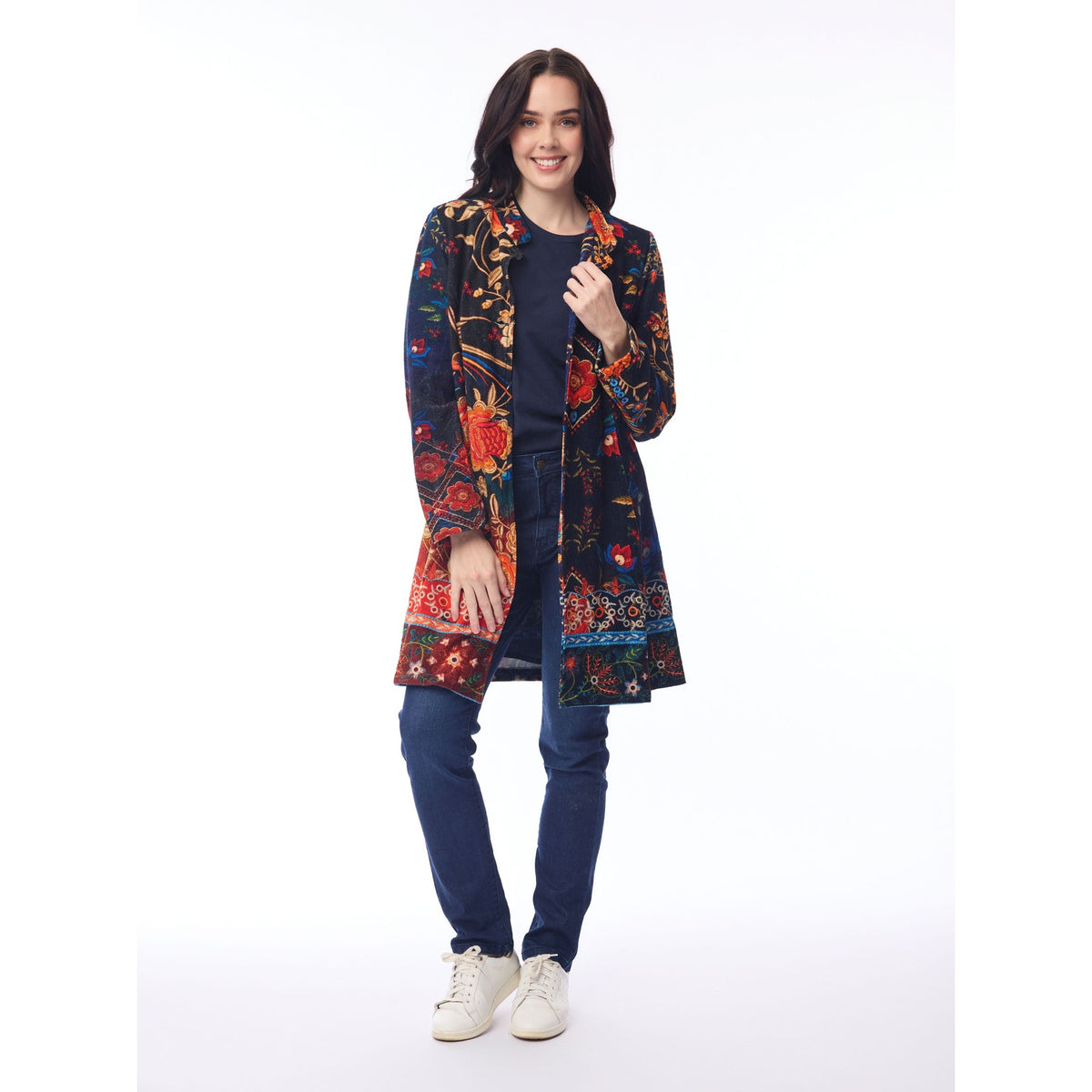Orientique Coat Mid Digital