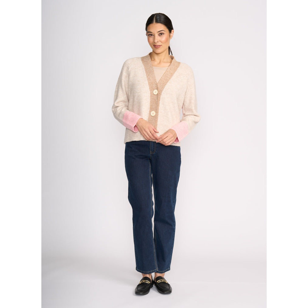 Foil Plush Love Cardi