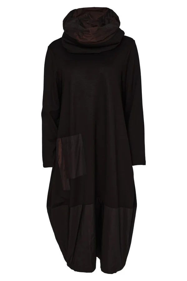Naya Dress With Metal Sections And Neckpiece