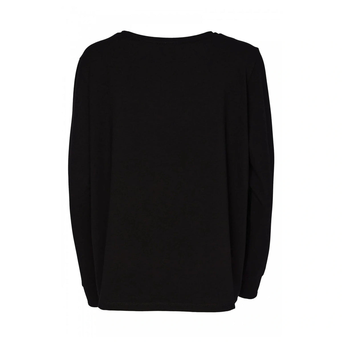 Naya Placement Print Top Black/Tigerlily