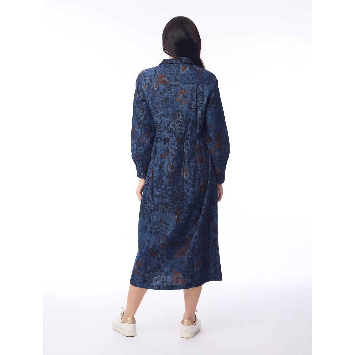 Orientique Tabriz Dress Midi Collar