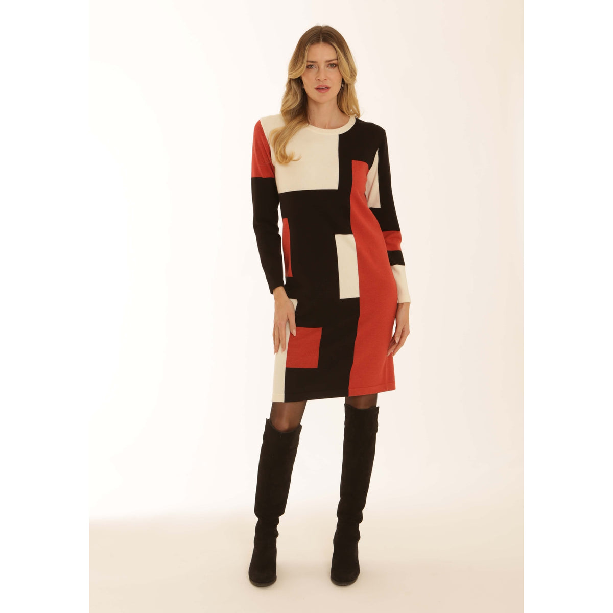 Pomodoro Colour Block Dress