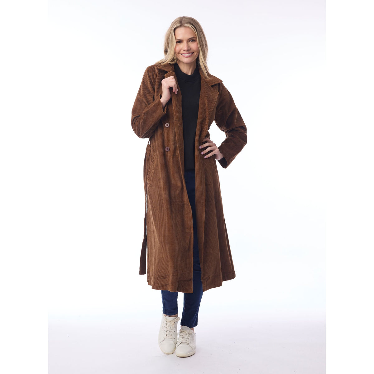 Orientique Cord Solid Trench
