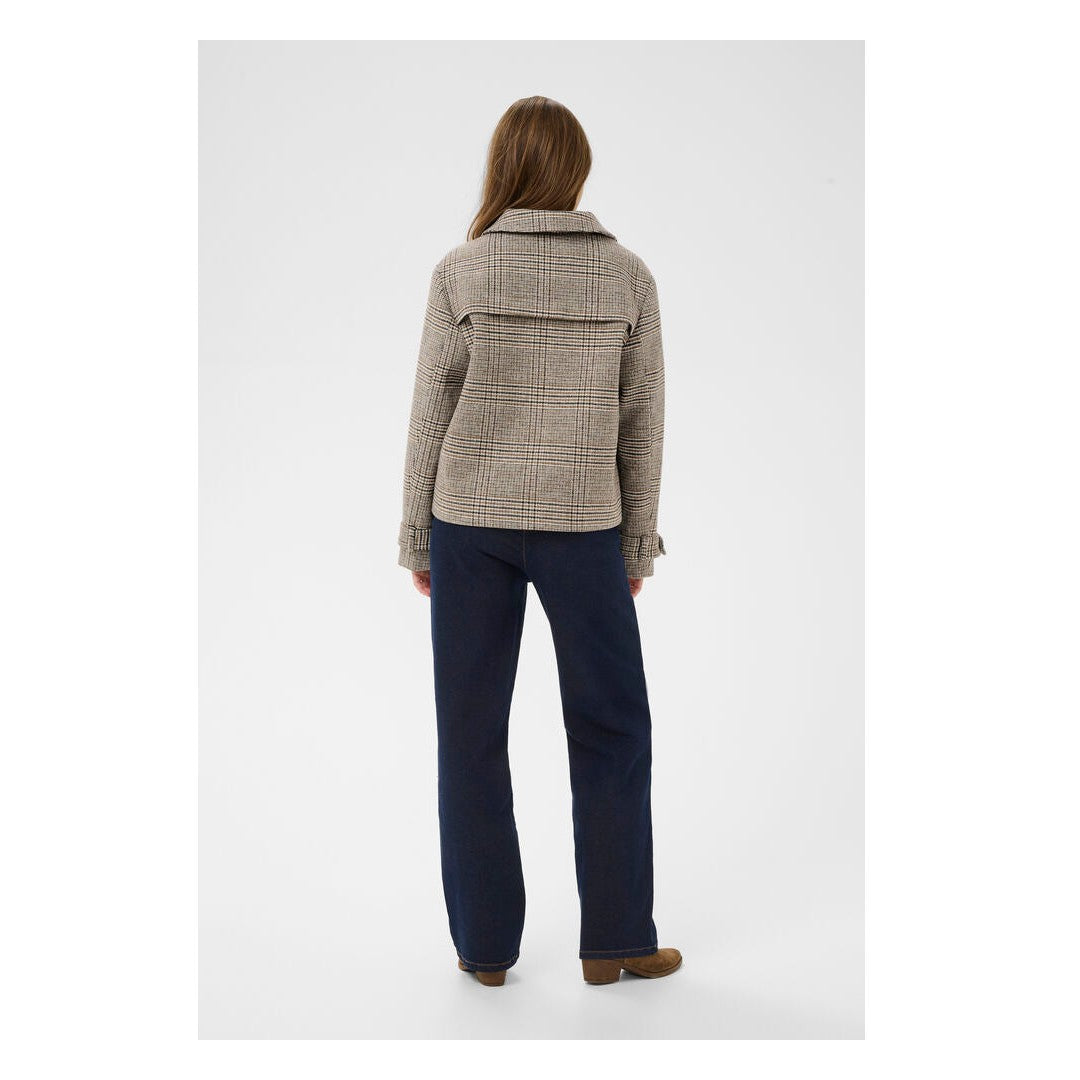 Cream Georg Short Coat