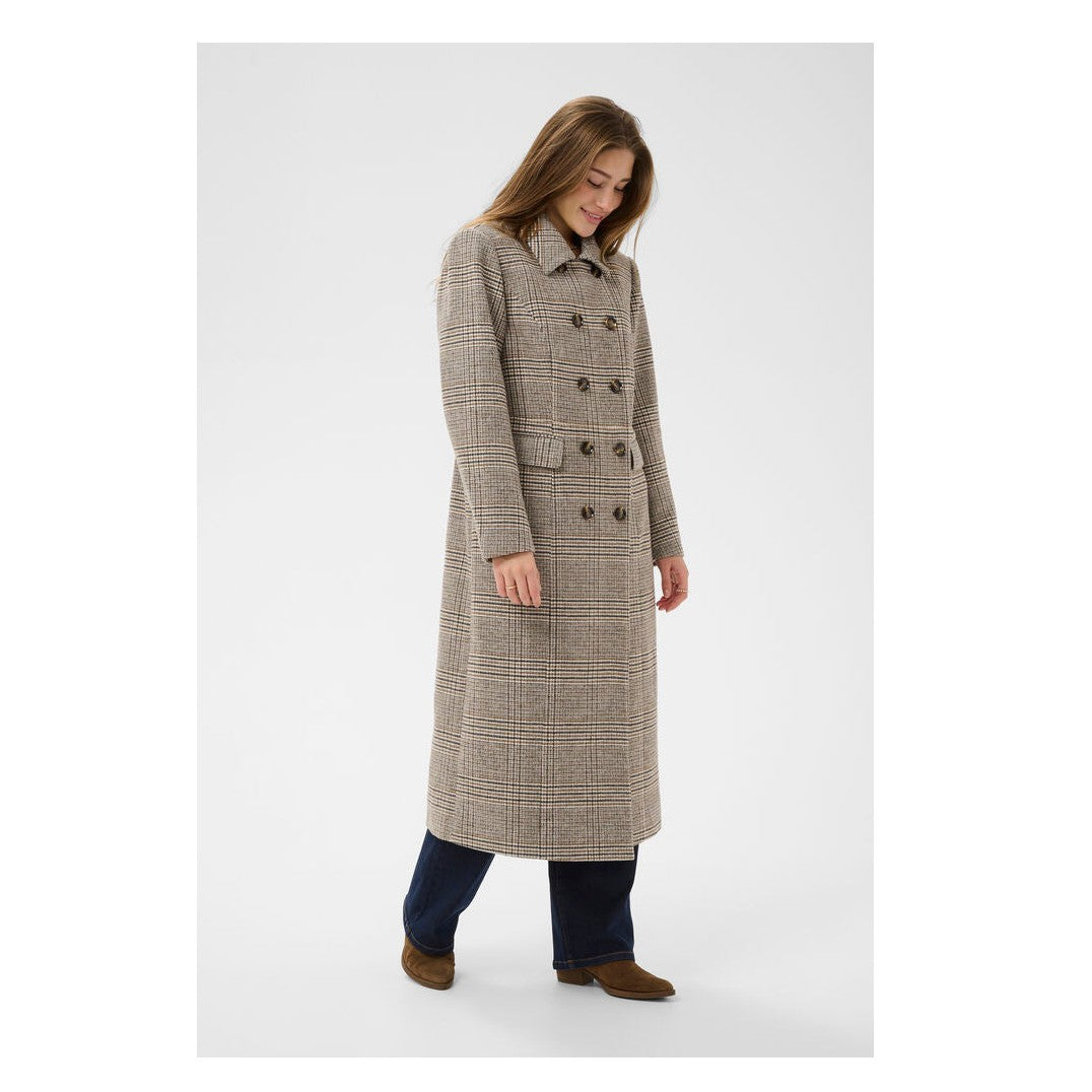 Cream Georg Long Coat