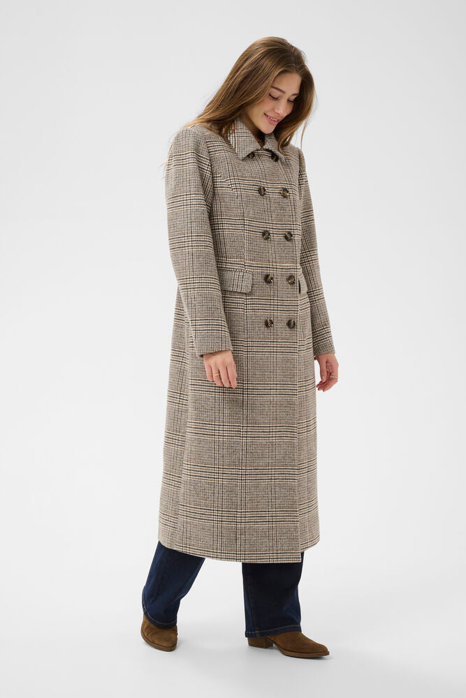 Cream Georg Long Coat