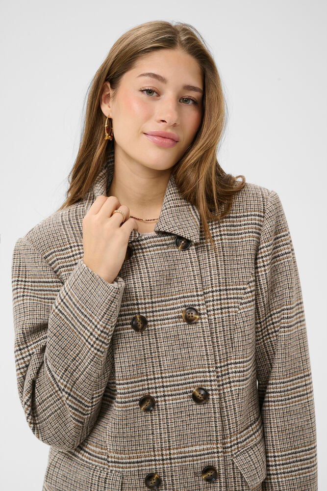 Cream Georg Long Coat