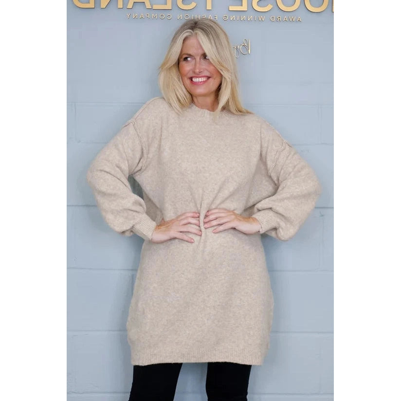 Goose Island  Lana Wool Cosy Tunic Jumper