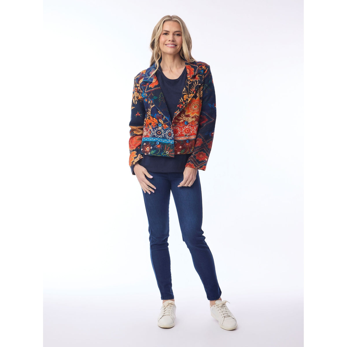 Orientique Jacket Cropped Digital