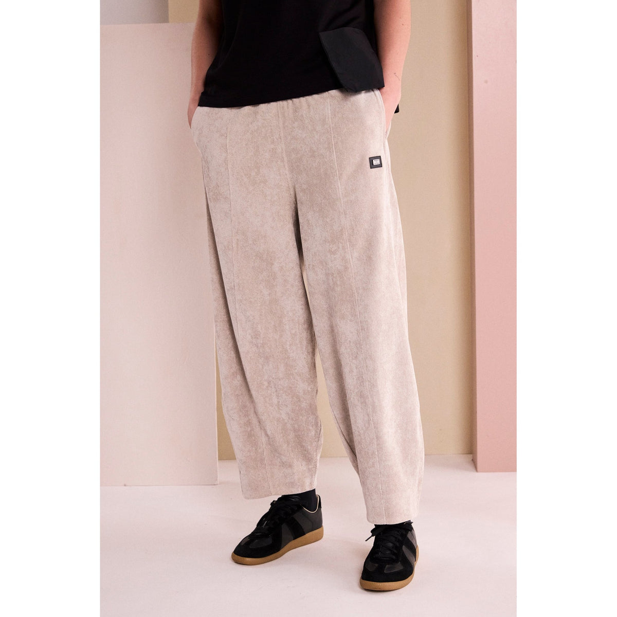 Naya Baloon Shaped Cord Pull Up Trouser
