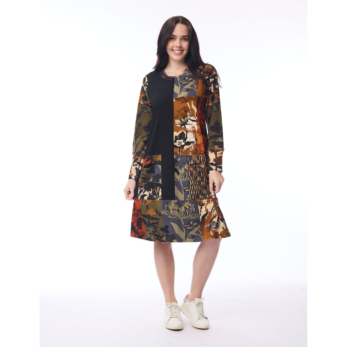 Orientique Dagomba Dress Patch Solid Body
