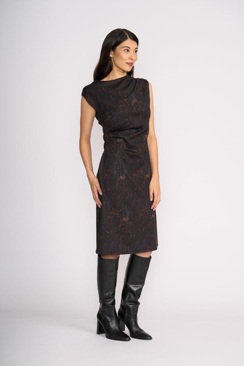 Foil Under Wraps Dress