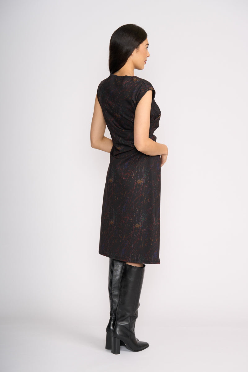 Foil Under Wraps Dress