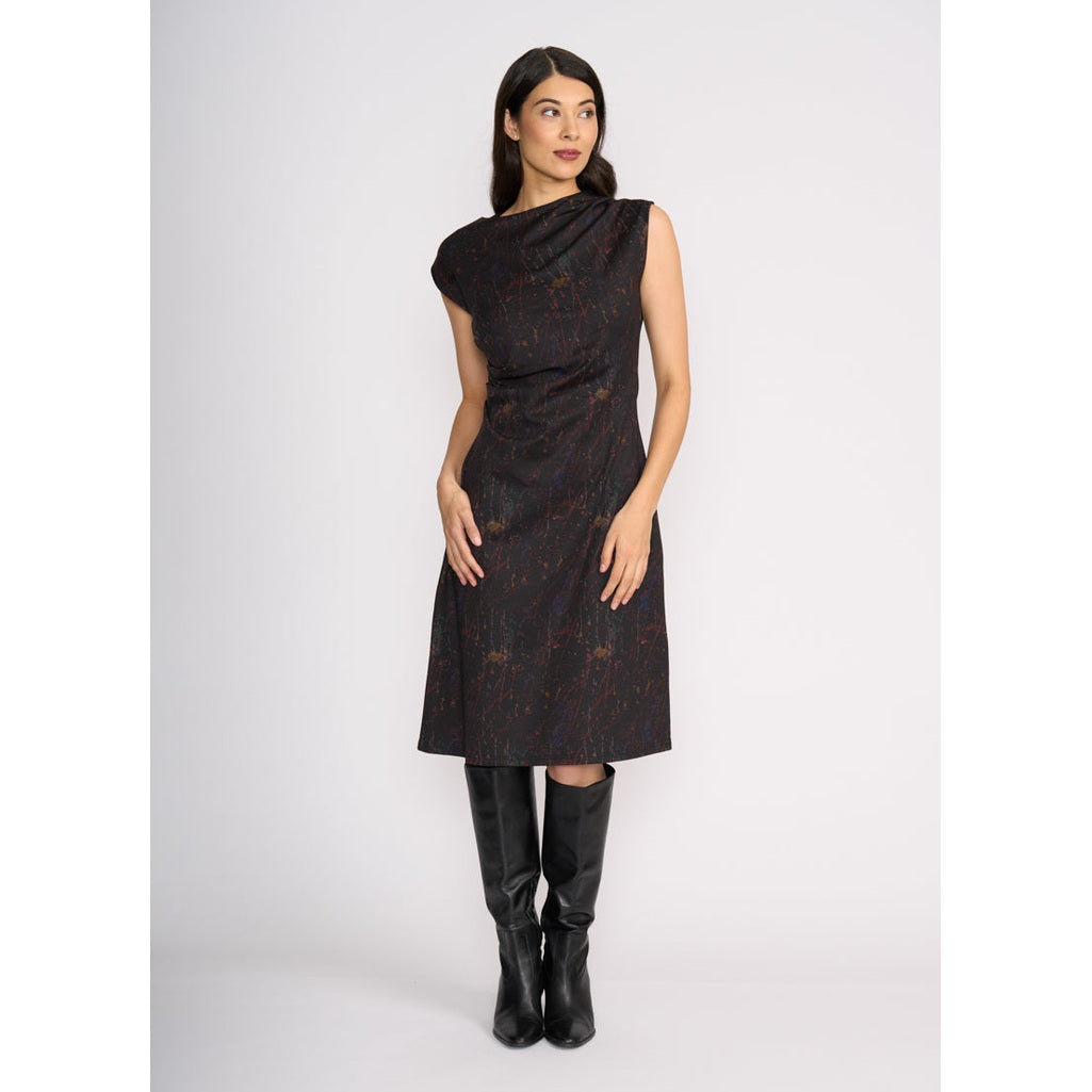 Foil Under Wraps Dress