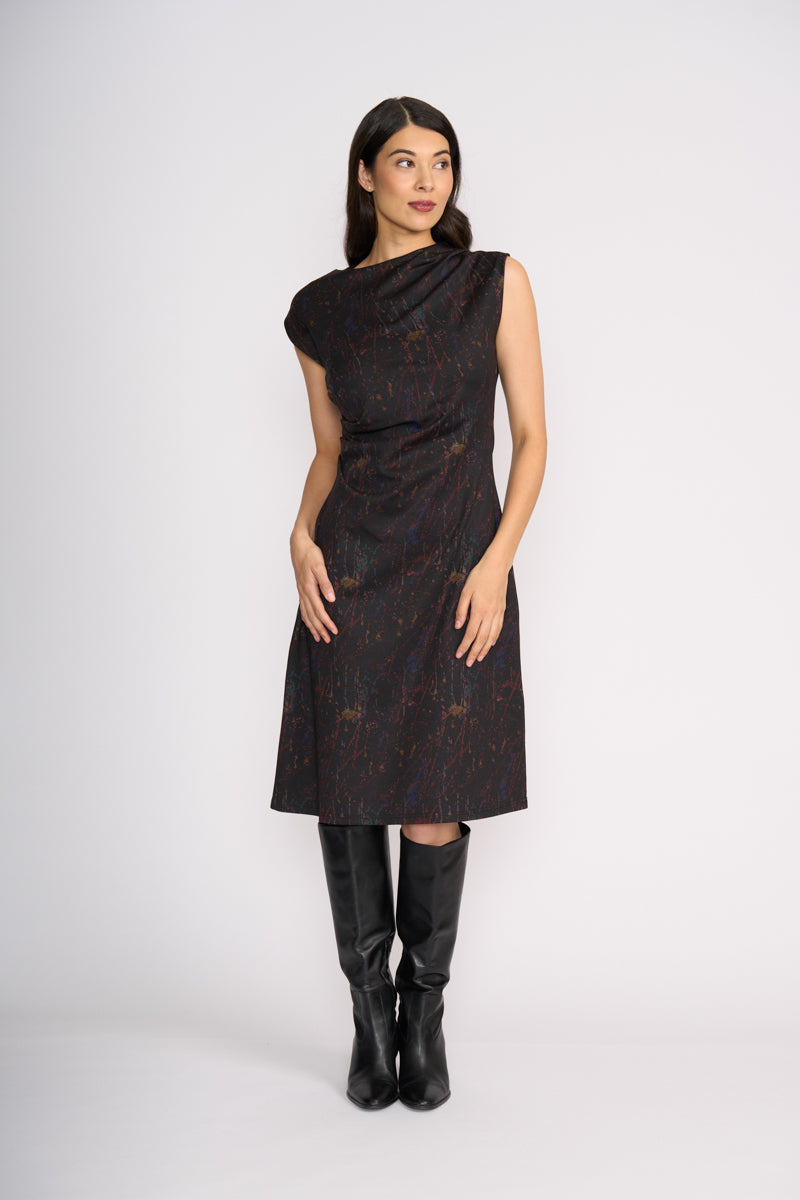 Foil Under Wraps Dress