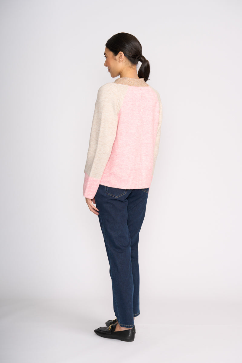 Foil Plush Love Cardi